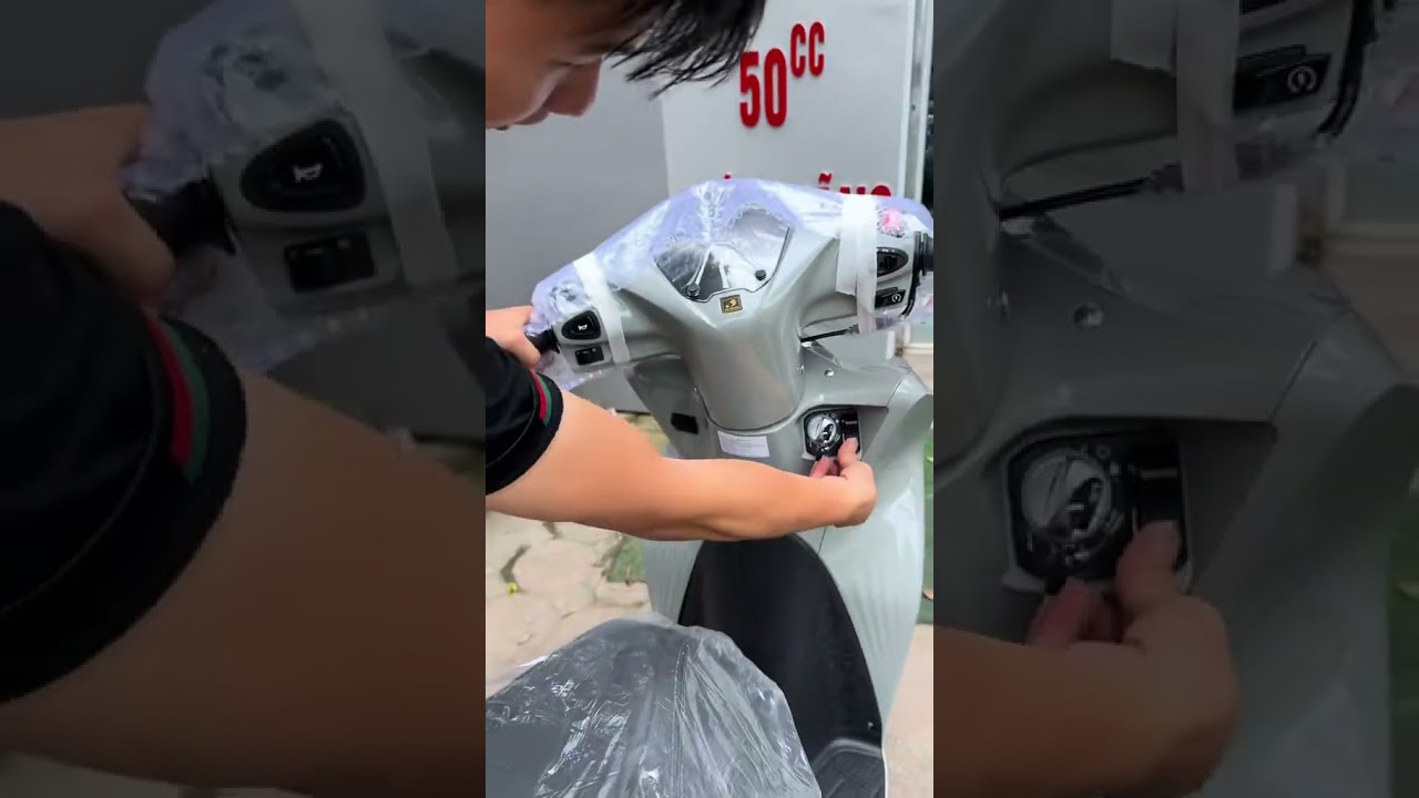 Vision phiên bản 50cc chất như SH . Lại không cần bằng lái 