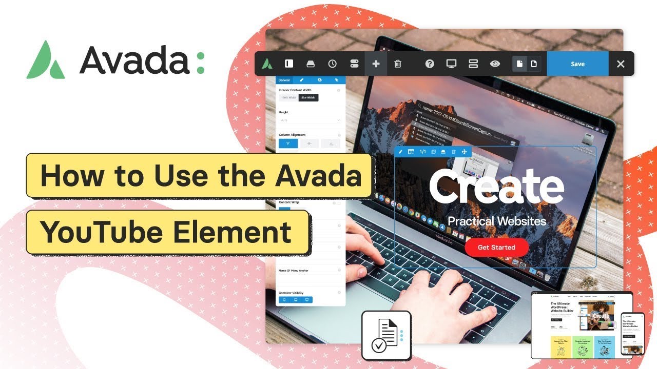 How to Use the Avada YouTube Element - YouTube