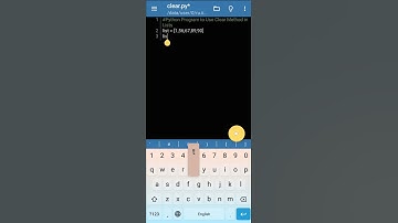 How to Use Clear () Method in Lists #shorts #viral #python3 #python Python Tutorial #programming