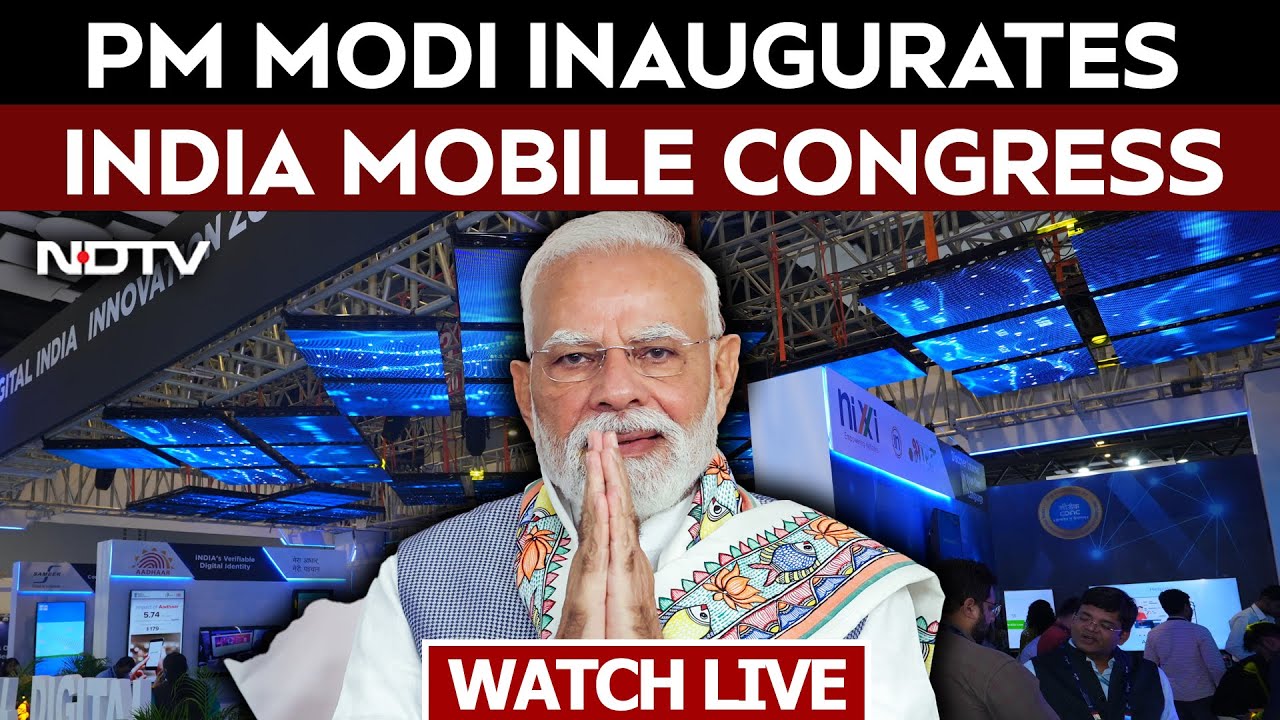 PM Modi LIVE | PM Modi To Inaugurate 9th Edition Of India Mobile ...