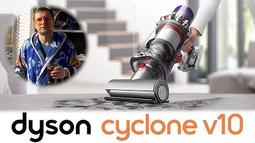 Пылесос DYSON CYCLONE V10. Обзор, тест и мнение владельца!