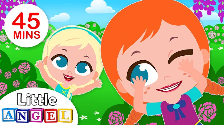 Peekaboo Song, Elsa & Anna Play Hide & Seek | Kids...