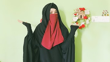 How to wear hijab & nose niqab tutorial || Full coverage hijab with niqab