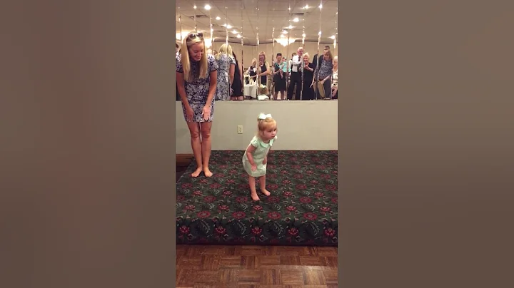 2 year old Irish Dancing The 3 Tunes at family gathering