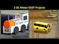 2 Simple and Creative DC Motor projects - Best projects