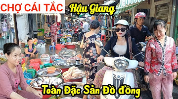 Mùa nước nổi, Chợ Cái Tắc  - Hậu Giang, toàn Đặc Sản đồ đồng, nước ngập bà con kêu than bán ế 