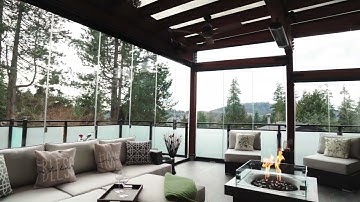 Making Use of the Upstairs Patio - Lumon Retractable Glazing System