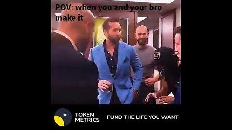 when you and your bro make it . "Find the next 100x crypto with Token Metrics AI ." #viral#shorts