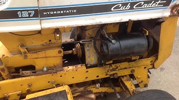 Knocking Cub Cadet 127 Part 1
