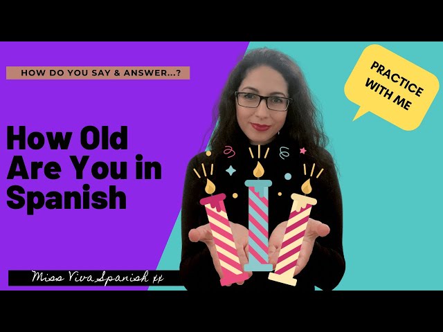 Como é que se diz isto em Espanhol (Espanha)? whats your name how old are  you where are tou from?