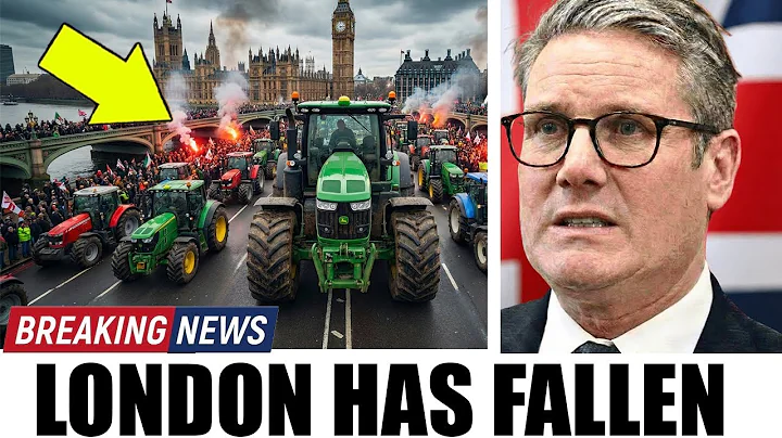 1 MIN AGO : Farmers SEIZE London with 1900 Tractors  Crush Starmer’s Death Tax! | News UK