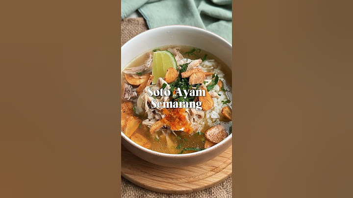 Kalian Tim makan soto dicampur atau dipisah nih? Coba dulu "Soto Ayam Semarang" #resepsotoayam #soto