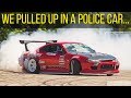 Taking a POLICE CAR to a CAR SHOW!!