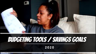 Budgeting Tools | Savings Goals | 2020
