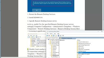 Fix Remote Desktop services is currently busy for one user on Windows