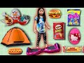 24 Jam Asyik Piknik Pake Tenda 💞 Nemuin Dede Bayi Lucu Nangis Kejer 💞 Mainan Anak Perempuan 💞 Riska