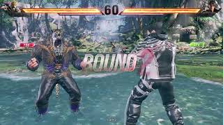 Tekken 8 - Final Boss Angel jin best gameplay  \& All Endings | Aggressive kingVs Crazy | jin #166