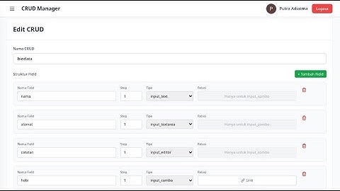 CRUD Generator Laravel 12 Livewire Versi Wizard! Tinggal Klik, Download,  CRUD Langsung Jadi!