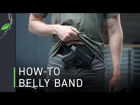 How To Wear The Low-Pro Belly Band Holster by Alien Gear Holsters