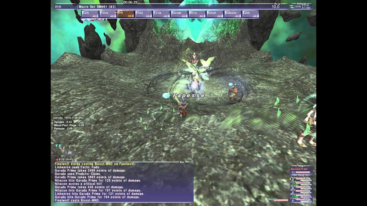 FFXI Trial by Wind  Garuda  Prime Very Difficult YouTube