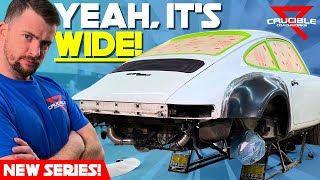 Building a Widebody Porsche 911! Modifying and Welding TURBO Flares Onto a NEW Project! (Ep. 1)