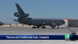 Travis Air Force Base gets new KC46 Pegasus air fuel tankers