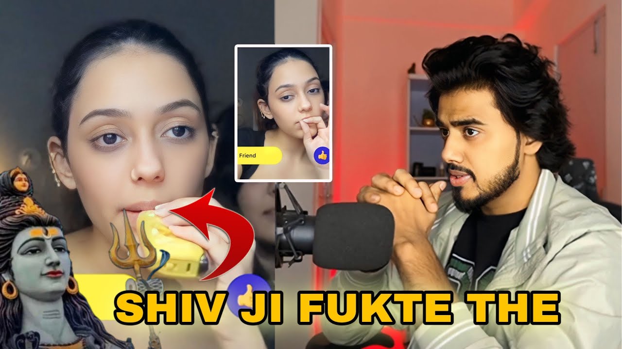 MAHADEV K BAARE MAI YE KYA BOLA IS LADKI NE || OMEGLE INDIA || SANATAN DHARM | 