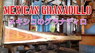 メキシコのグラナディロの製材動画です。Mexican Granadillo Sawing!!