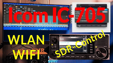 Icom IC 705 ins WLAN und Connect mit SDR Control - Amateurfunk