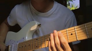 cheating on you - charlie puth (electric guitar cover)