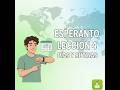 Esperanto Lección 4: ¡Domina DÍAS + RUTINAS en menos de 5 min! 📅
