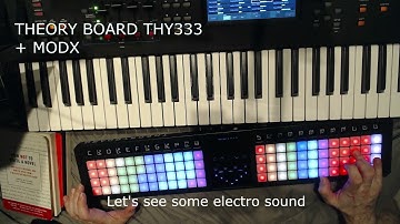Testing TheoryBoard THY333, orchestral, guitar, electro-pop, Jarre before the MOD
