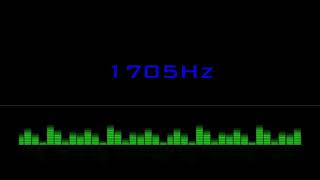 ⒽⓏ| 1705Hz Pure Tone Frequency| NO Music , For Meditation, Testing. Black Screen