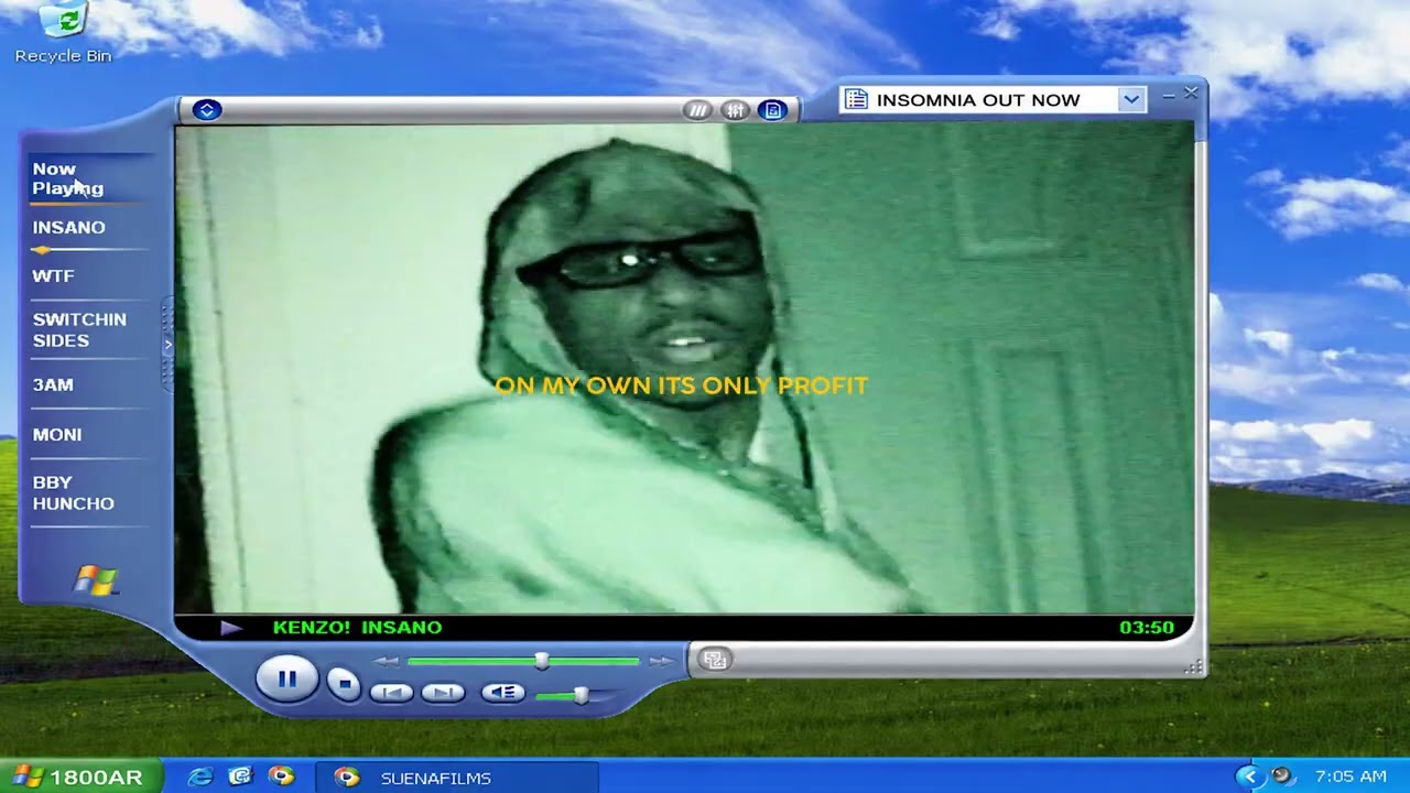 Watch Kenzo! - "INSANO " (Official Visualizer) on YouTube Watch Kenzo! - "INSANO " (Official Visualizer) on YouTube