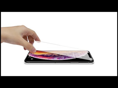 LK iPhone XR Max/iPhone XR/XS/X Tempered Glass Screen Protector Installation Video