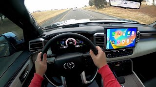 Is this Toyota worth $80,000? - 2023 Toyota Tundra Capstone iForce Max Hybrid - POV Driving by BovDrives 839 views 10 days ago 26 minutes