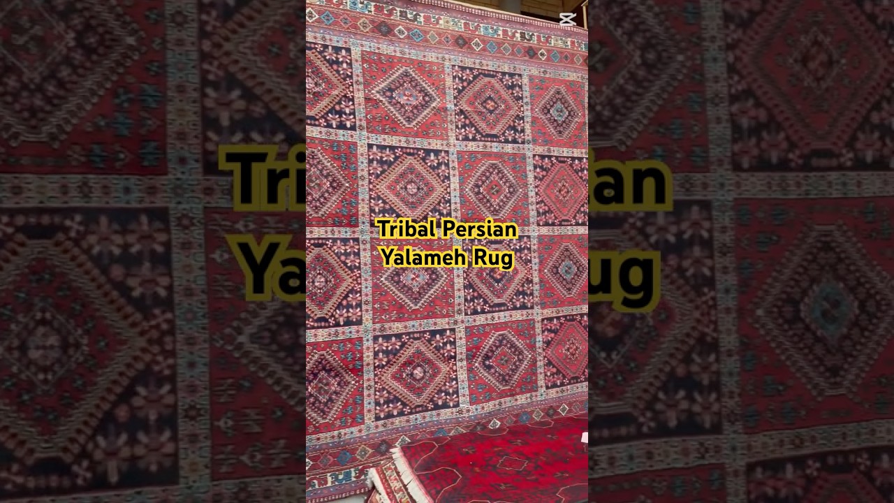 Are tribal Persian Yalameh rug 2.9x2.4m 