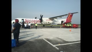 First flight take off from Adampur airport to Delhi