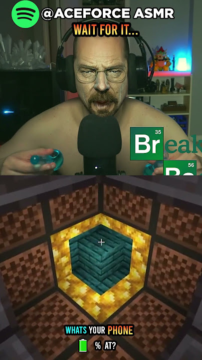 ASMR Walter White Does Mouth Sounds Minecraft