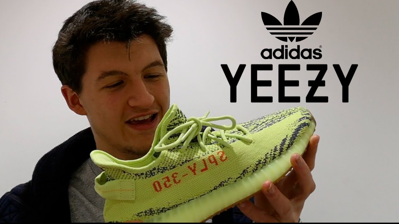 yeezy boost 350 v2 semi frozen yellow resale value