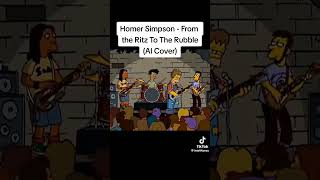 Not Mine Homer Simpson - From The Ritz To The Rubble 