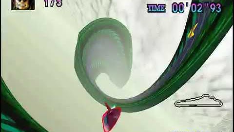 [TAS] Backwards F-Zero X Custom Track: Smooth Clouds 5 - Very Special Half-Pipe