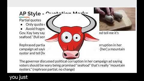 AP Style: quotation marks