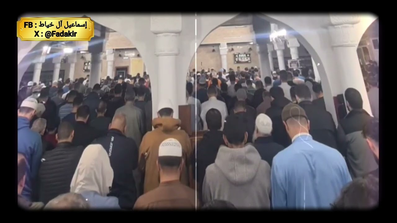 الشيخ عبدالنور رحيم حفظه الله يُحلِّق بالمصلين في عالم آخر ، مِن تراويح ليلة 12 رمضان 1447هـ