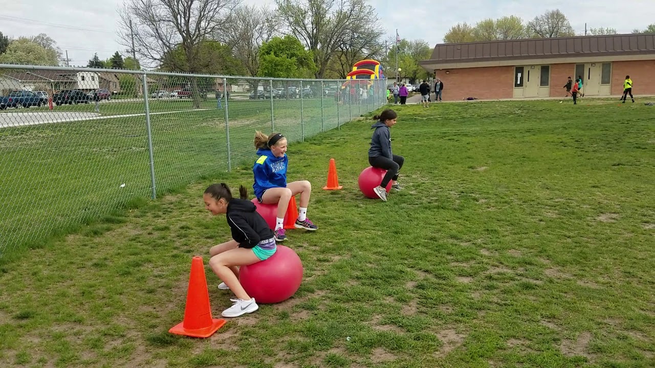 Bouncy ball race 2019 YouTube