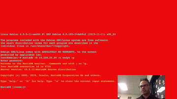 Connect to external Mariadb server from the command line