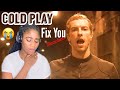 First time Hearing Coldplay - Fix You (Official Video) REACTION!!!