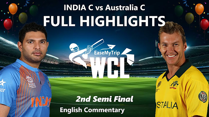 INDIA Champions VS Australia Champions |𝟮𝙣𝙙 Semi final Highlights World Championship of Legends 2024