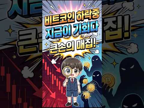 비트코인 하락 중인데 큰손은 사고 있다