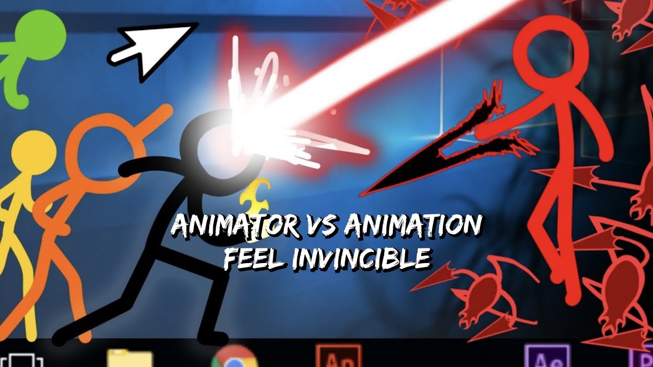Animator VS Animation AMV [Feel Invincible] - YouTube